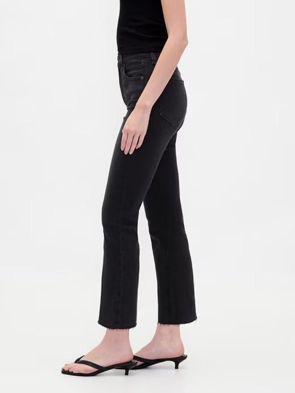 GAP | Women's Black Denim "Kick Fit" jeans (size 29) - Picture 4 of 13